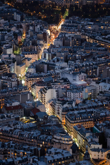 Blue hour can be especially beautiful for cityscape photography, because artificial light balances well with the ambient brightness.